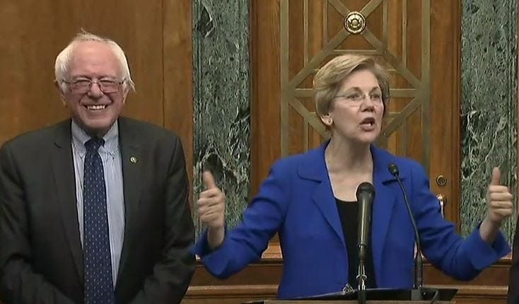 Bernie Sanders and 7 Democratic Senators are calling for DNC Super -Pacs from primary elections

