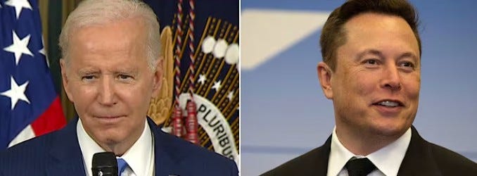 The White House deals with the revival of bidens investigations into Elon Musk